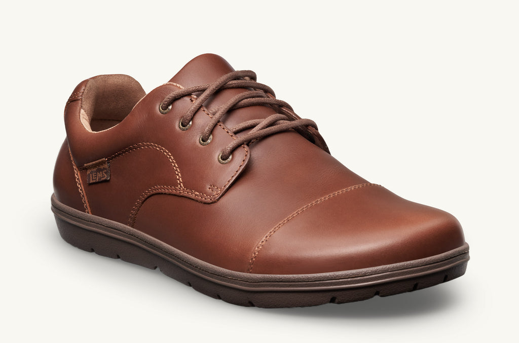 Lems Lederschuhe Nine2Five Herren Braun | VIG2274LS