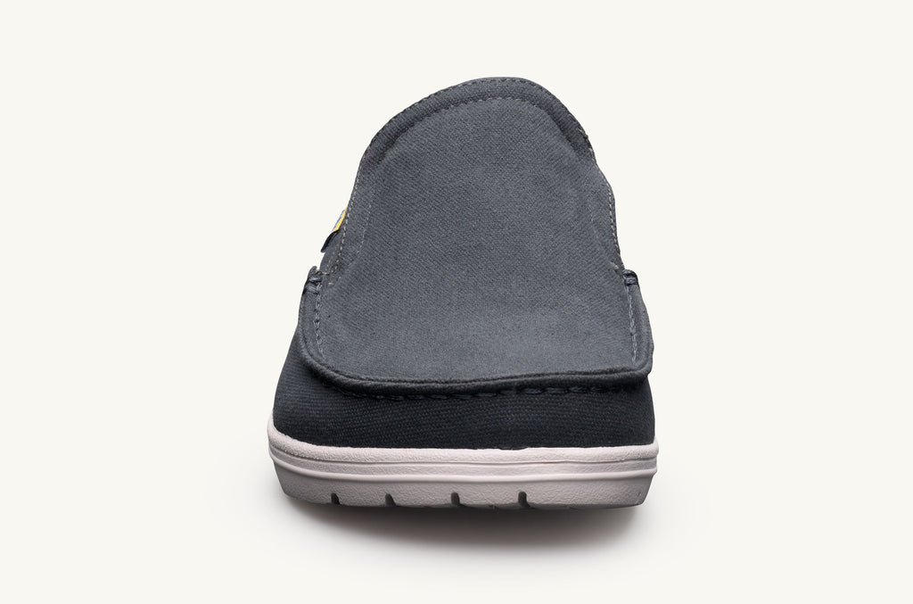 Lems Slip On Schuhe Drifter Damen Grau Navy | ZQF7794BP