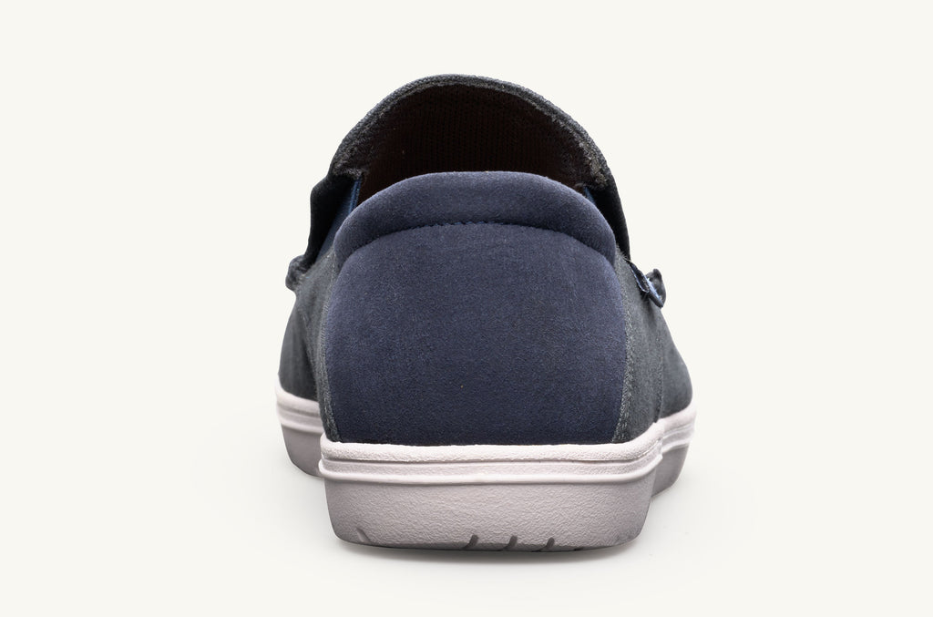 Lems Slip On Schuhe Drifter Damen Grau Navy | ZQF7794BP