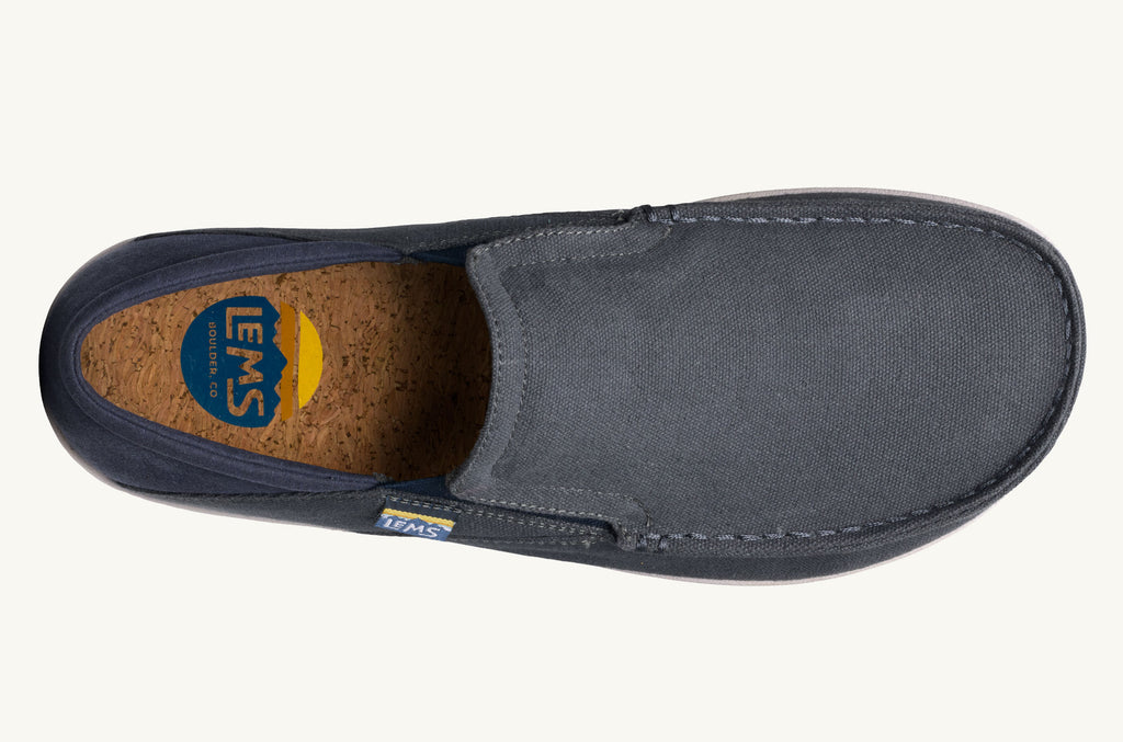 Lems Slip On Schuhe Drifter Herren Grau Navy | YQZ305VW