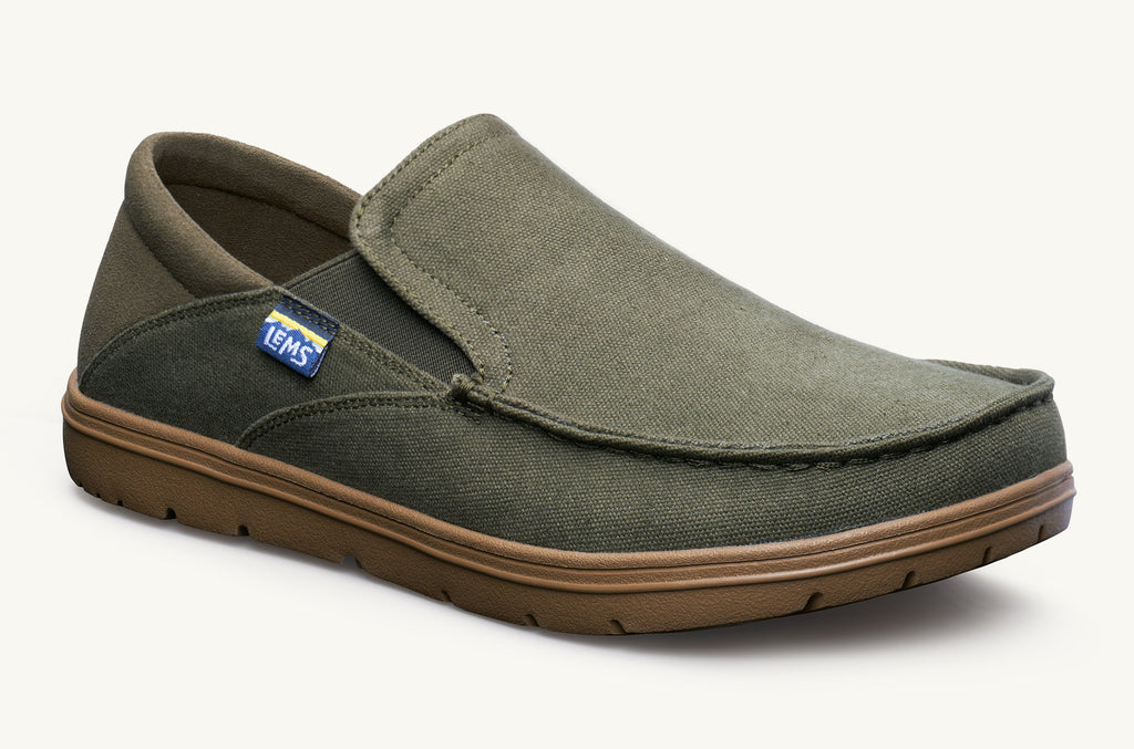 Lems Slip On Schuhe Drifter Herren Olivgrün | IBA2317PN