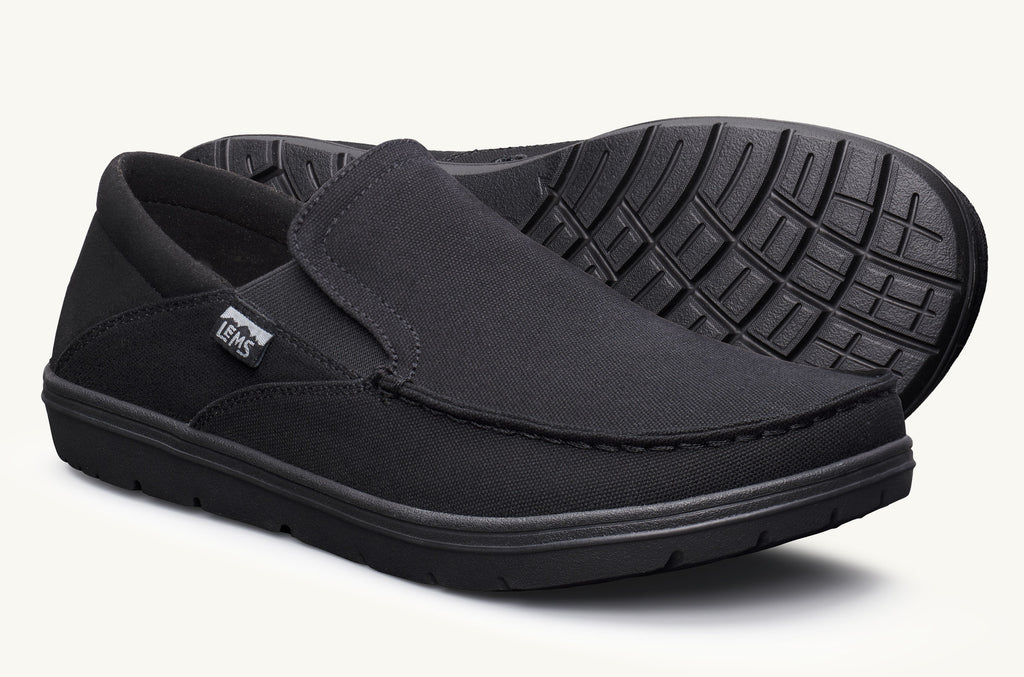 Lems Slip On Schuhe Drifter Herren Schwarz | LHP449TJ