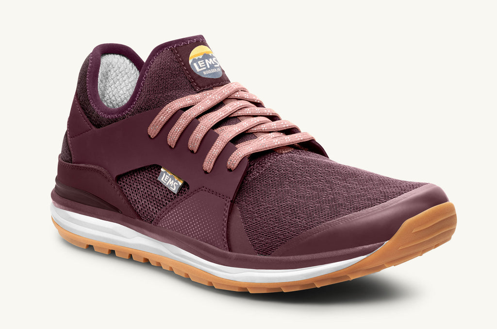 Lems Sneakers Mesa Damen Tiefesrot | MTH2568YL