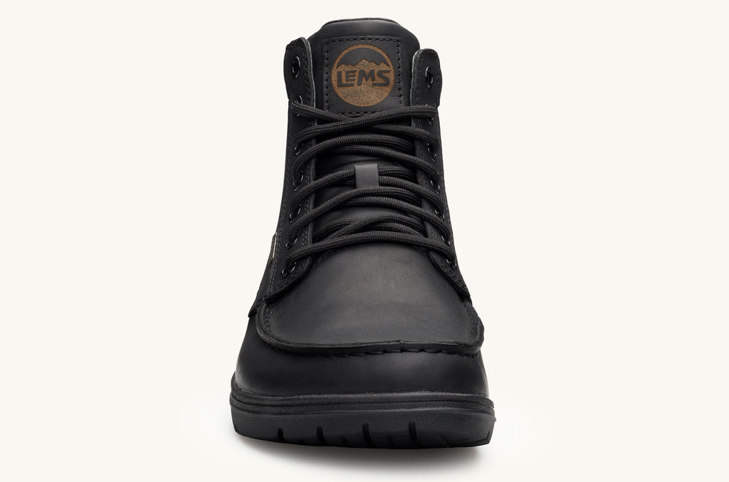 Lems Wasserdichte Stiefel Boulder Herren Schwarz | UOR3341NY